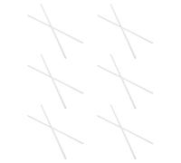 20 Pièces Bâtonnet Thermofusible Blanc Haute Température | Adhérence Forte, Prise Rapide, Usage sur Métal et Bois, Pvc, Décorations et Créations