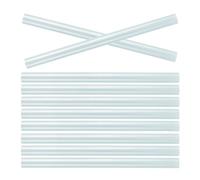 20 Pièces Bâtonnets de Colle Thermofusible Bleus | EVA et Résine, Adhérence Forte, Usage Diy, Facile à Utiliser, Sûr et Fiable pour Travaux Manuels