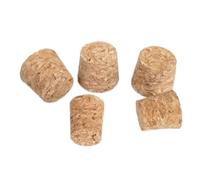 20 Pièces Bouchon de Liège Conique 1,8x1,5x2 CM | Bois de Liège, Fermeture Hermétique, Préserve le Contenu sans Modifier le Goût, pour Flacons Standard