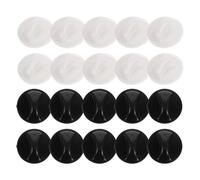 20 Pièces Bouton de Commande pour Ventilateur sur Pied, Minuterie | Plastique Noir, Compatibilité, Réglage de Vitesse, Usage Bureau, Pièce de Rechange pour Électrique