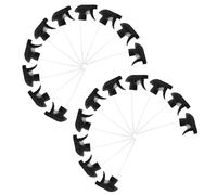 20 Pièces Buse de Pulvérisation à Gâchette 28/410, Ergonomique | Remplacement pour Flacons Pulvérisateurs, Usage Jardin et Entretien, Réduit la Fatigue Main