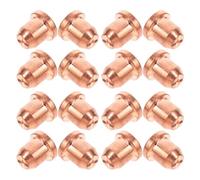 20 Pièces Buse en Cuivre Pièce Or, pour Machine de Découpe Plasma | Consommable Anti-collision, pour Tôles Métalliques, Opérateurs Cnc, Ligne Industrielle et Atelier