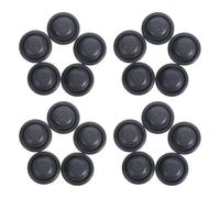 20 Pièces Capuchons de Vis de Toiture en Aluminium Gris Protection | Installation Rapide sans Outils, Finition Soignée, pour Têtes de Vis et Panneaux Métalliques, Charpentes ou Supports