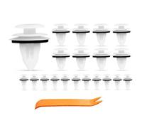 20 Pièces Clips Panneau de Porte pour Opel Combo Life XL E 2018-2022, Agrafes de Retenue en Nylon Robustes Garniture Intérieure Kit Outil de Démontage