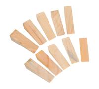 20 Pièces Coin de Renfort de Tête en Bois Triangle | Usage Maison et Bricolage, Structure Robuste et Ferme, Couleur Kaki, Lot de Cales pour Porte