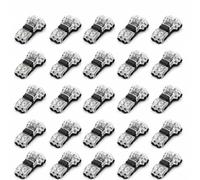 20 Pièces Connecteur en T 2 Broches, T Tap Connecteur Basse Tension, Connecteurs Électriques 2 Voies sans Soudure ni Dénudage, pour Câbles 18-22 AWG, Fil Souple, Multiconducteur et Noyau Rigide