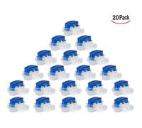 20 Pièces Connecteurs de Câbles Étanches Connecteur Tondeuse Robot Gardena Connecteur de Câble Rempli de Gel ou Graisse