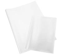 20 Pièces Couverture de Protection pour Livre Film Transparent PP | Protection Maximale pour Documents et Fichiers, Usage Maison et Présentation, Facile à Retirer
