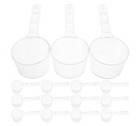 20 Pièces Cuillère Doseuse Graduée en Plastique 11,8g | Réutilisable et Portable, Mesure Précise pour Pâtisserie, Poudre et Lait, Outil Compact pour Mélange