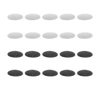 20 Pièces Disque pour Lime à Pieds Électrique Rond Noir | Émeri Givré Lavable, Compatible Appareil de Pieds, pour Retirer Peau Morte, Lot de Rechange