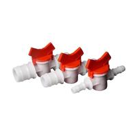 20 pièces en plastique 4~25mm POM robinet à tournant sphérique système d'irrigation goutte à goutte tuyau pagode Joint Aquarium réservoir pompe à air jardin connecteur d'eau tuyau vanne