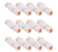 20 Pièces Ensemble de Rouleaux à Peinture 4 Pouces, Polyester Abs | Usage Professionnel, pour Portes et Murs, Léger, Réutilisable, Application Régulière, Nettoyage Facile