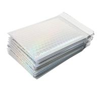 20 Pièces Enveloppe à Bulles D'emballage Colorée, Film | Pochette D’expédition Matelassée, Imperméable, Adaptée au Marquage Tamponnage, Format Colis