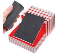 20 Pièces Éponges à Poncer 800 240 180 320 Grains pour Surfaces | Dos en Mousse, Abrasifs Éponge et Émeri, Finition Lisse, Contours Courbes, Préparation Métal, Artisans Bois