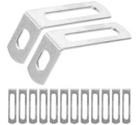 20 Pièces Équerre D’angle en L Support Métallique, pour Bois | Fixation à Angle Droit, Pose Simple, Usage Maison et Bricolage, Pièce en Fer, Anti Rouille