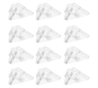 20 Pièces Équerre D'angle pour Plaque Acrylique, Lot 20 | Connexion Clip, Stabilité Renforcée, Démontable, pour Panneaux et Vitrines, Angle Droit