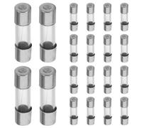 20 Pièces Fusible en Verre 2a 250v 5x20mm, Protection Rapide