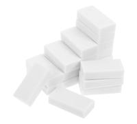 20 Pièces Gomme à Crayon Rectangulaire Blanche | Pvc, Prise en Main Sûre et Pression Minimale, pour Garçon et Filles et Artistes, Usage Scolaire