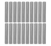 20 Pièces Goupille de Centrage M5x30, Tige Solide | Argenté, Cylindre Plein, Résistance à Corrosion, Répartition de Charge, Usage Atelier et Entrepôt