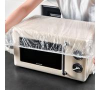 20 pièces Housses de protection jetables, Housses de protection contre la poussière imperméables et résistantes à la pluie, Housses de protection jetables, Convient pour four à micro-ondes, cuiseur à 