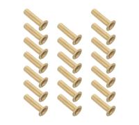 20 Pièces Insert de Raccord de Plomberie 8mm en Laiton | Design à Compression Étanche, Réutilisable, Installation Facile, Usage Automobile et Marine