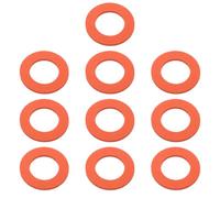 20 Pièces Joint Isolant en Silicone pour Valve D’Inhalation de Masque | Pièce Rouge Résistante à Déformation, Installation Facile, Étanchéité Renforcée les Fuites, pour Poussières et Tâches