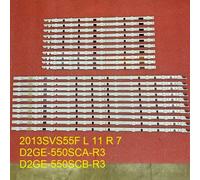 20 pièces LED Nipseyteko bande rétro-éclairage Samsung 2013SVS55F UN55F6400 UE55F6670 UE55F6320 UE55F7000 UE55F6800 UE55F5000 UE55F5030 UE55F6410