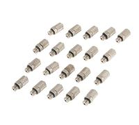 20 pièces M5 4mm connecteur de tuyau d'air Mini raccord pneumatique de poussée pneumatique connecteur mâle droit tuyau d'air raccord rapide raccord rapide ensemble de raccords d'air