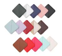 20 Pièces Marque-page Carré en PU Vintage, Souple | Décoration Diy, N’abîme Pas les Pages, Style Rétro, pour Écrivains et Enseignants, Usage Quotidien Couleur Aléatoire