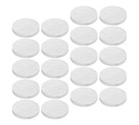 20 Pièces Mèche Ronde en Fibre Céramique et Cheminée Bioéthanol | Blanche, Résistante à Chaleur, Installation Facile, pour Foyers de Table et Ambiance Chaleureuse Intérieure