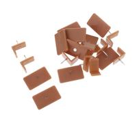 20 Pièces Patins de Tiroir en Plastique Butée de Glissière | Armoires et Tables, Plastique et Fer, Installation Facile, du Bruit, Coulisse Fluide
