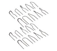20 Pièces Pointes de Pyrograveur pour Fil Chauffant Professionnel | Fournitures de Pyrogravure, Haute Résistance Thermique, Chauffe Rapide, Formes Variées, Art et Gravure