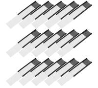 20 Pièces Porte-étiqu et te Magnétique Pratique pour Étiquettes | Papier, Aimant en Caoutchouc Souple, Installation Facile, pour Panneaux Marchands et Repères de Rayon