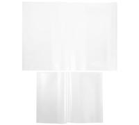 20 pièces Présent Rentrée Couverture de Bloc-Notes A4 A5 PP transparente | Protection Effaçable Résistante à Graisse, Vue Claire, pour Cahiers Scolaires et Documents Professionnels