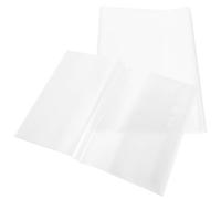 20 pièces Protège-cahier Transparent A4 A5 en PP Réutilisable | Pose sans Découpe, Couverture Claire, Protège Journaux et Livres Scolaires, pour Élèves, Parents ou Présentation de Documents