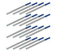 20 Pièces Recharge en Métal Plastique Stylo Gel Bleu 0,7 MM | Recharges D’encre pour Stylos, Usage Professionnel et Dessin, Application Polyvalente, Écriture Fiable