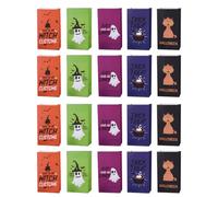 20 Pièces Sachets de Bonbons en Papier Halloween Kraft pour Fête | Pochette Chic et Créative, pour Petits Snacks et Bonbons, Papier Kraft, Lot Pratique