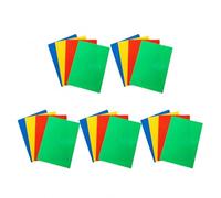 20 Pièces Tableau en Plastique A5 PP pour Étudiants | Présent Rentrée, Bloc Note, sous Main Ecole, Tapis Écriture Scolaire, Blocs-notes de Couleurs Vives Couleur Aléatoire