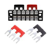 20 Pièces Tb1503 Barrette de Court-circuit pour Bornier à Vis