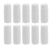 20 Pièces Tête de Manche à Balai Filetée 22cm, Tube Creux | Rallonge pour Entretien Commercial, Filetage 22mm, Support pour Zones Difficiles et Plumeaux de Plafond