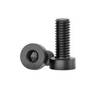 20 pièces vis à tête hexagonale creuse mince M4, classe 12.9, 20 pièces, M4x10