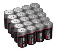 20 piles alcalines ANSMANN Mono D 1,5 V - piles LR20 MN1300 (20 pièces)