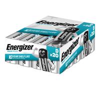 20 Piles Alcalines D / LR20 Energizer Max Plus