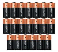 20 Piles CR123 / DL123A Duracell Lithium 3V Vrac
