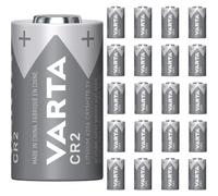 20 Piles CR2 Varta Lithium 3V
