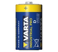20 Piles D MONO | VARTA Série Industrielle | LR20 17000mAh | Pack de 20