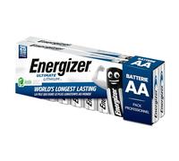 20 piles Energizer Ultimate Lithium AA - Piles Bâton longue durée pour appareils torches, jouets et appareils photo