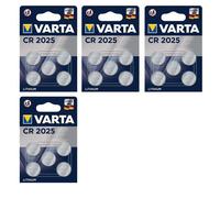 20 PILES VARTA CR2025 LITHIUM 3V