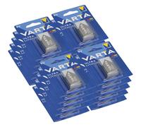 20 piles VARTA Professional Lithium 9V, idéales pour les détecteurs de fumée et les systèmes de sécurité