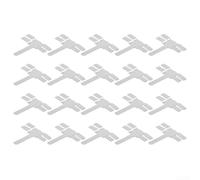 20 Plaque Acier Nickelé T pour Soudure Spot 20 Plaque Acier Nickelé | Acier nickelé pour premium, en T, soudabilité excellente, pour machines à souder par points, kit complet 20pcs